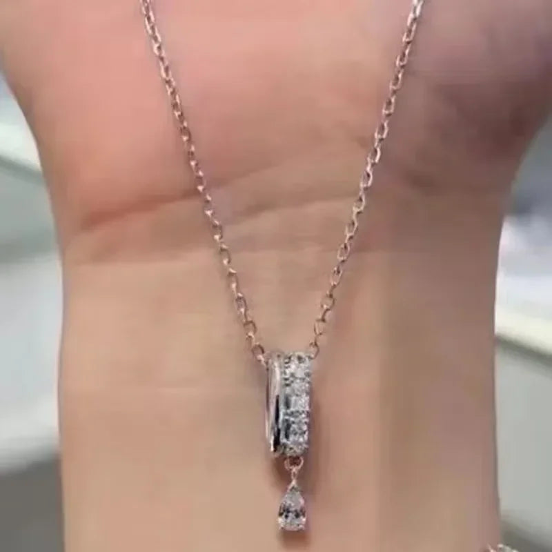 Luxury Crystal Jewelry Set – Elegant Charm Collection for Women