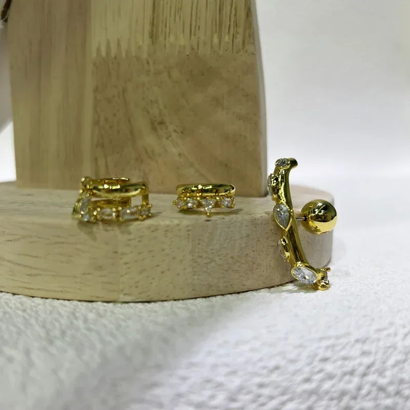 Luxury Crystal Jewelry Set – Elegant Charm Collection for Women