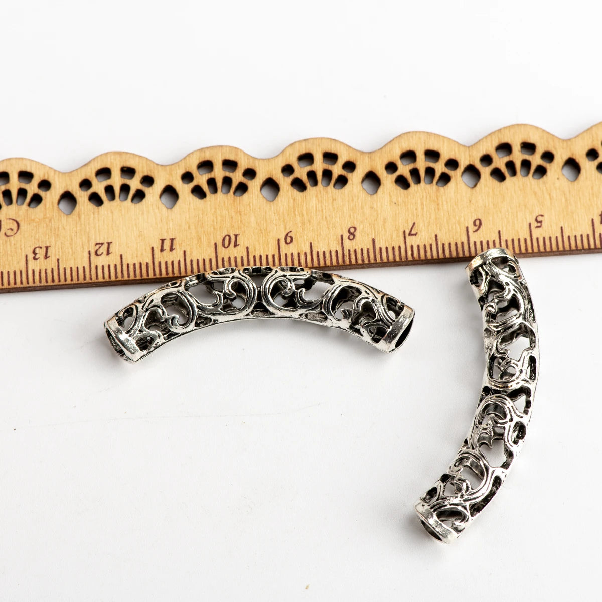 Flower Tube Connectors – Copper Alloy DIY Jewelry Making Findings