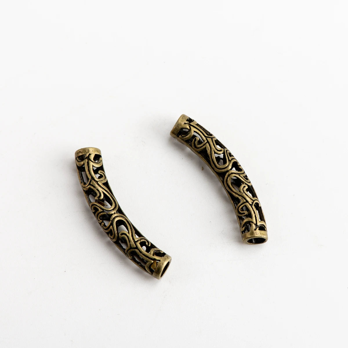 Flower Tube Connectors – Copper Alloy DIY Jewelry Making Findings