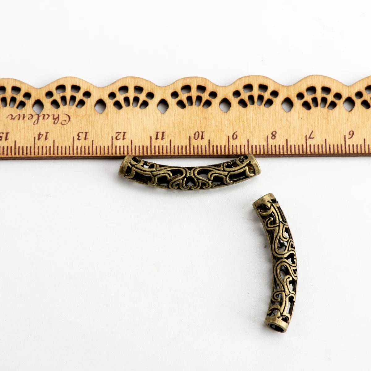 Flower Tube Connectors – Copper Alloy DIY Jewelry Making Findings