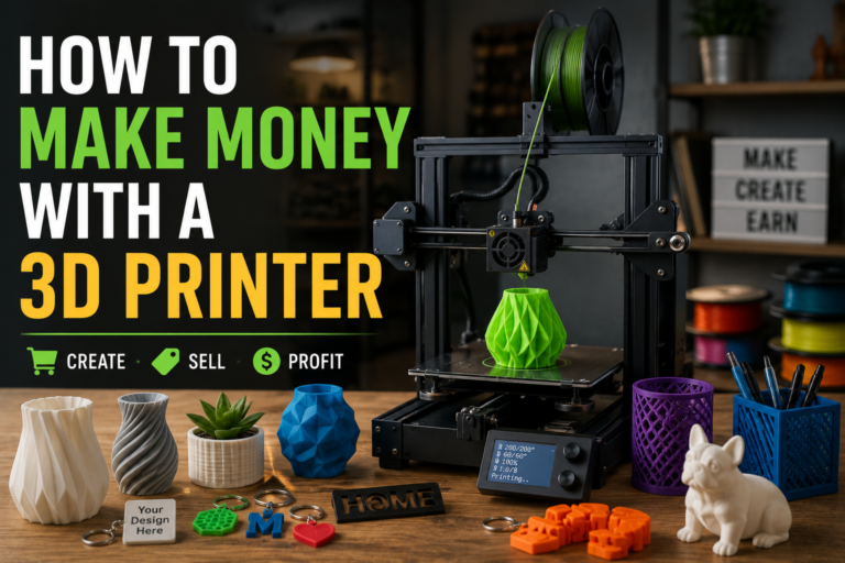 How to Make Money With a 3D Printer