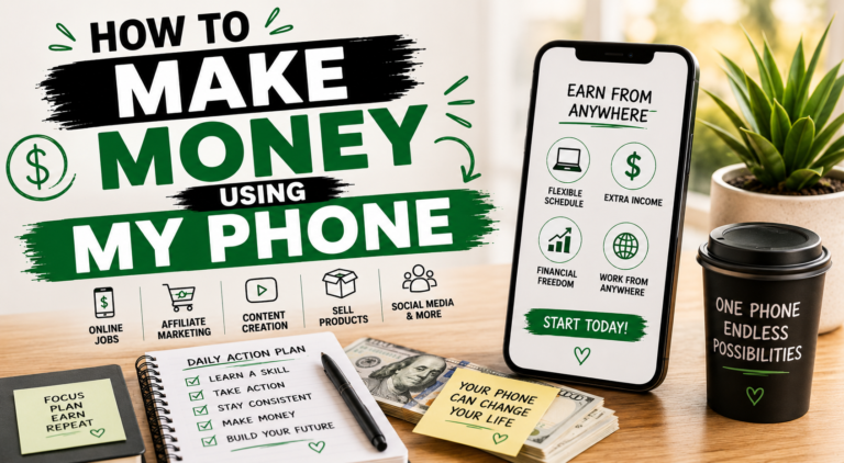 How to Make Money Using My Phone