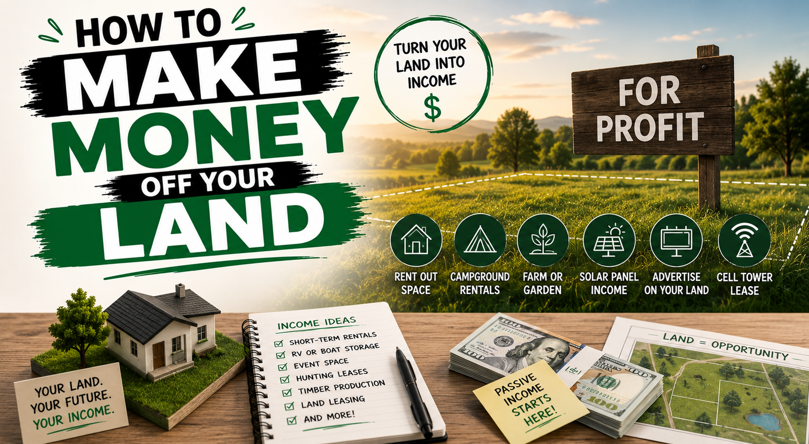 How to Make Money Off Your Land