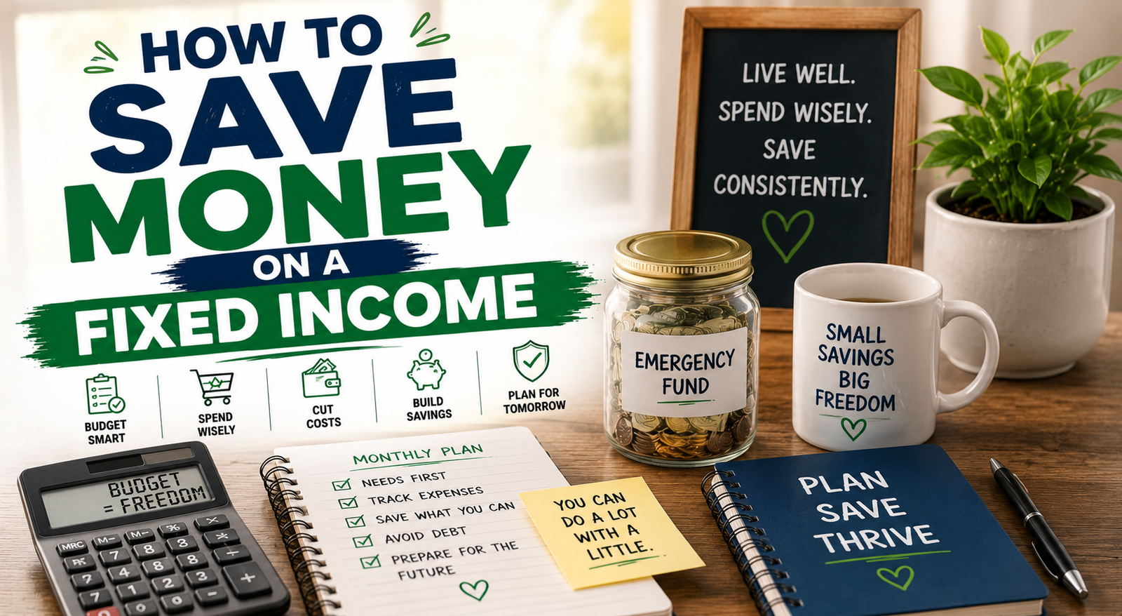 How to Save Money on a Fixed Income