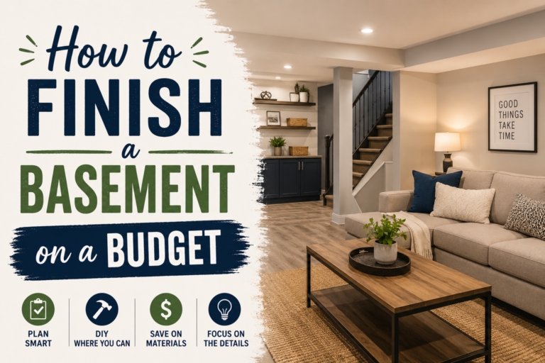 How to Finish a Basement on a Budget