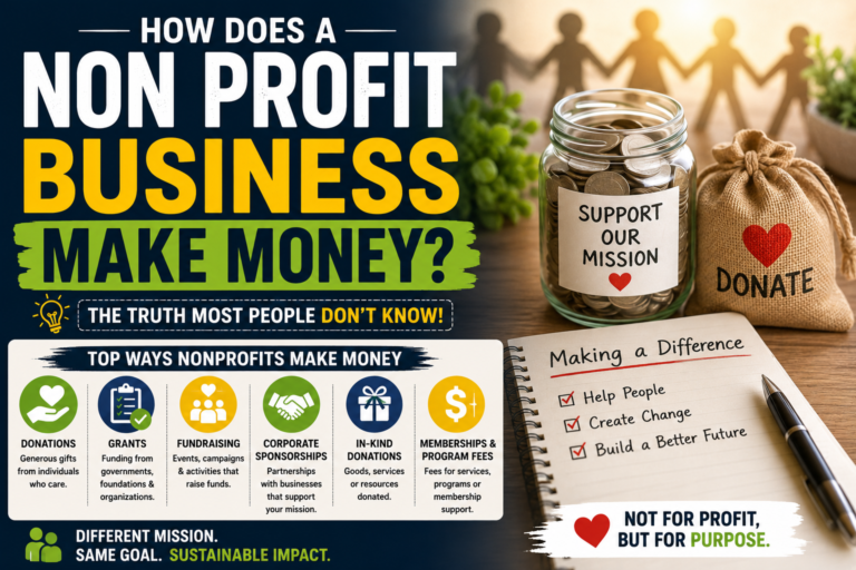 How Does a Non Profit Business Make Money